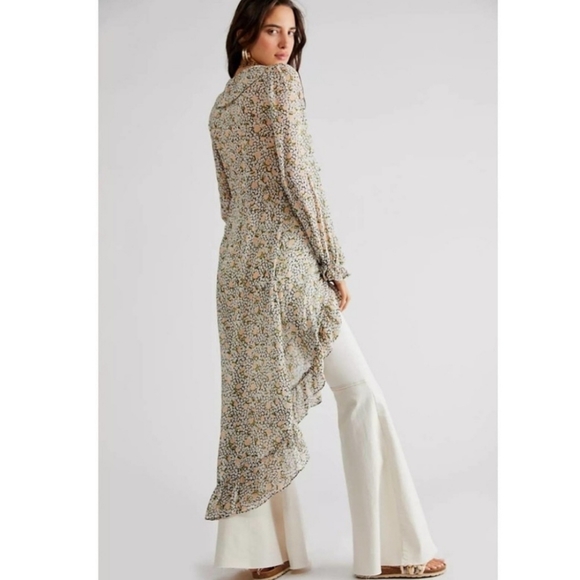 NEW Free People Gigi Printed Maxi - Picture 3 of 13